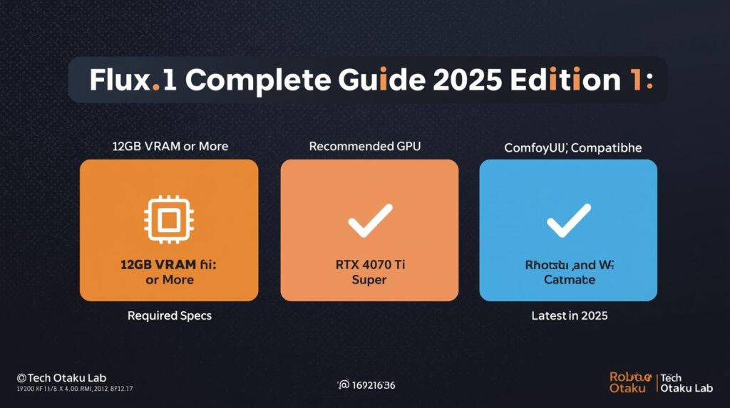 Flux.1 & Wan 2.1を動かす推奨スペックと導入