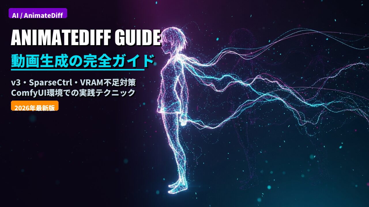 animatediff guide comfyui vram 2026