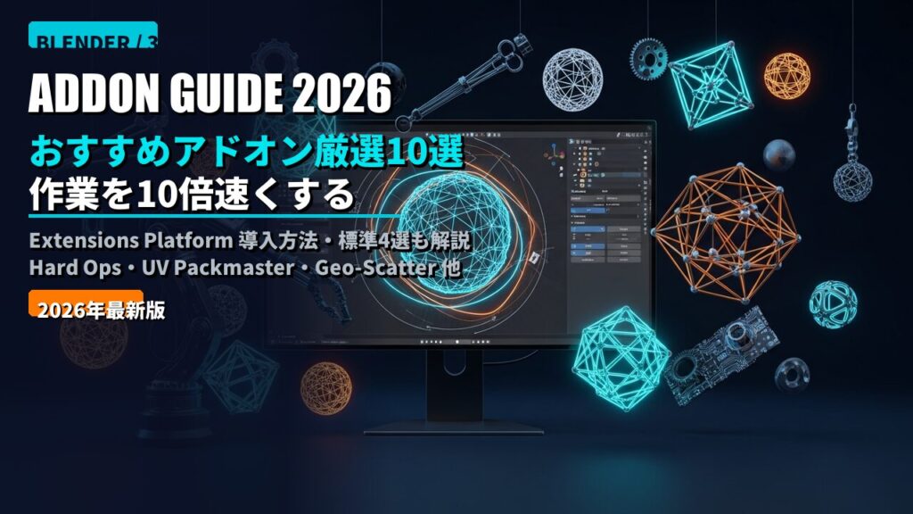 blender addon recommend 2026 eyecatch