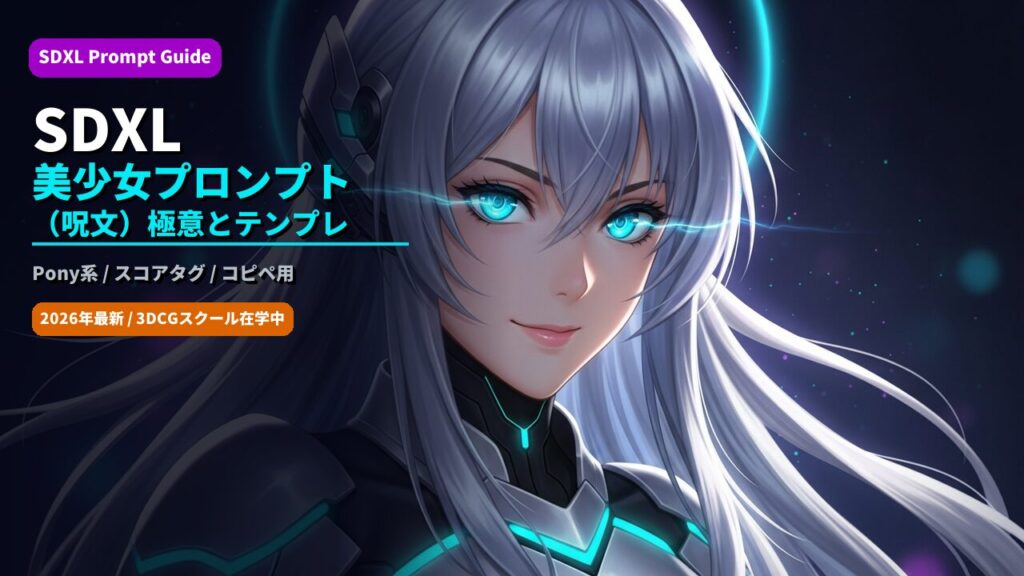sdxl bishoujo prompt template guide 2026 1