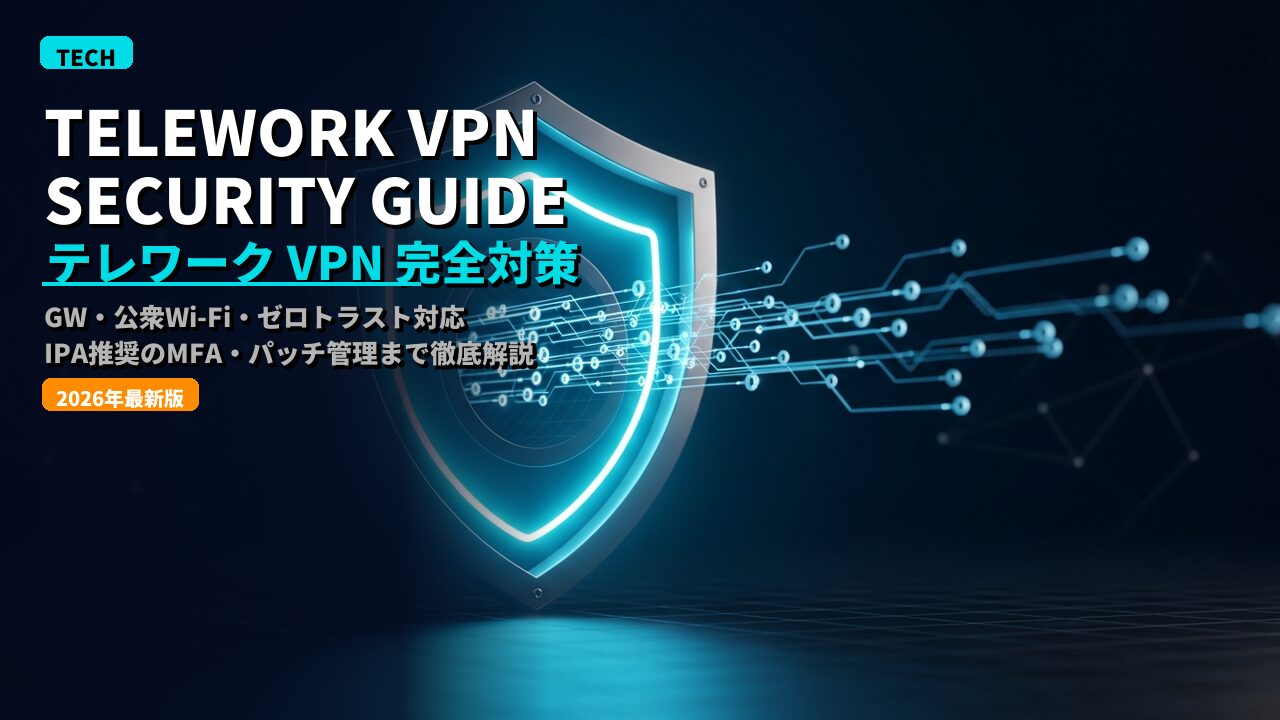 telework vpn security gw 2026