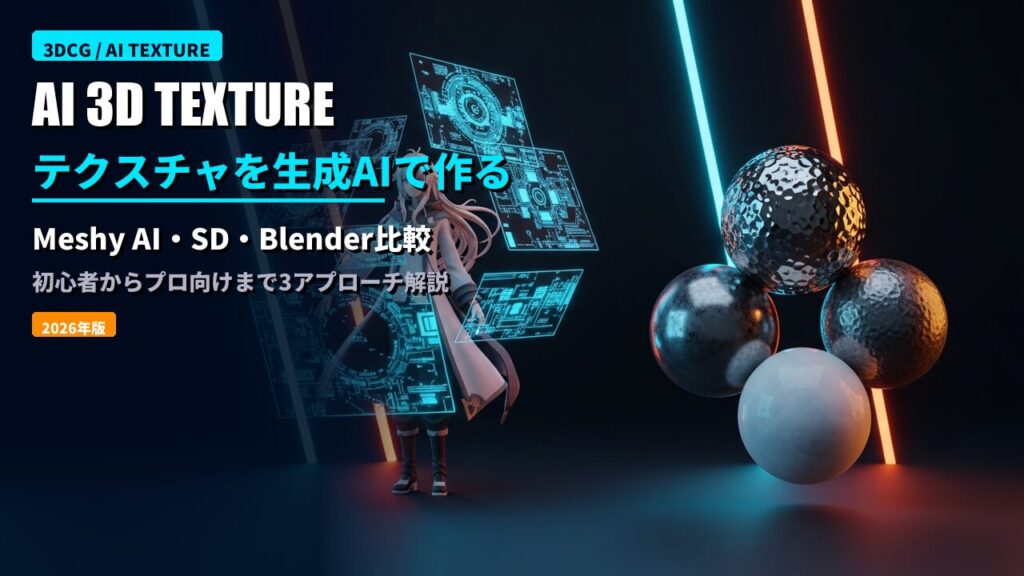 ai texture generation 3d character guide 2026