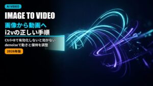 comfyui i2v workflow guide 2026