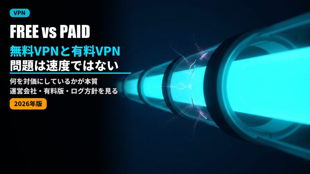 free vpn vs paid vpn 2026
