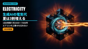 generative ai pc electricity cost 2026