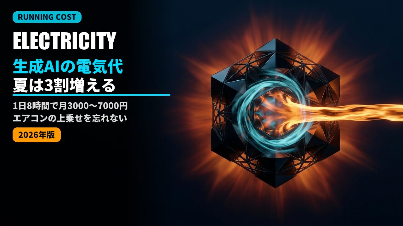 generative ai pc electricity cost 2026