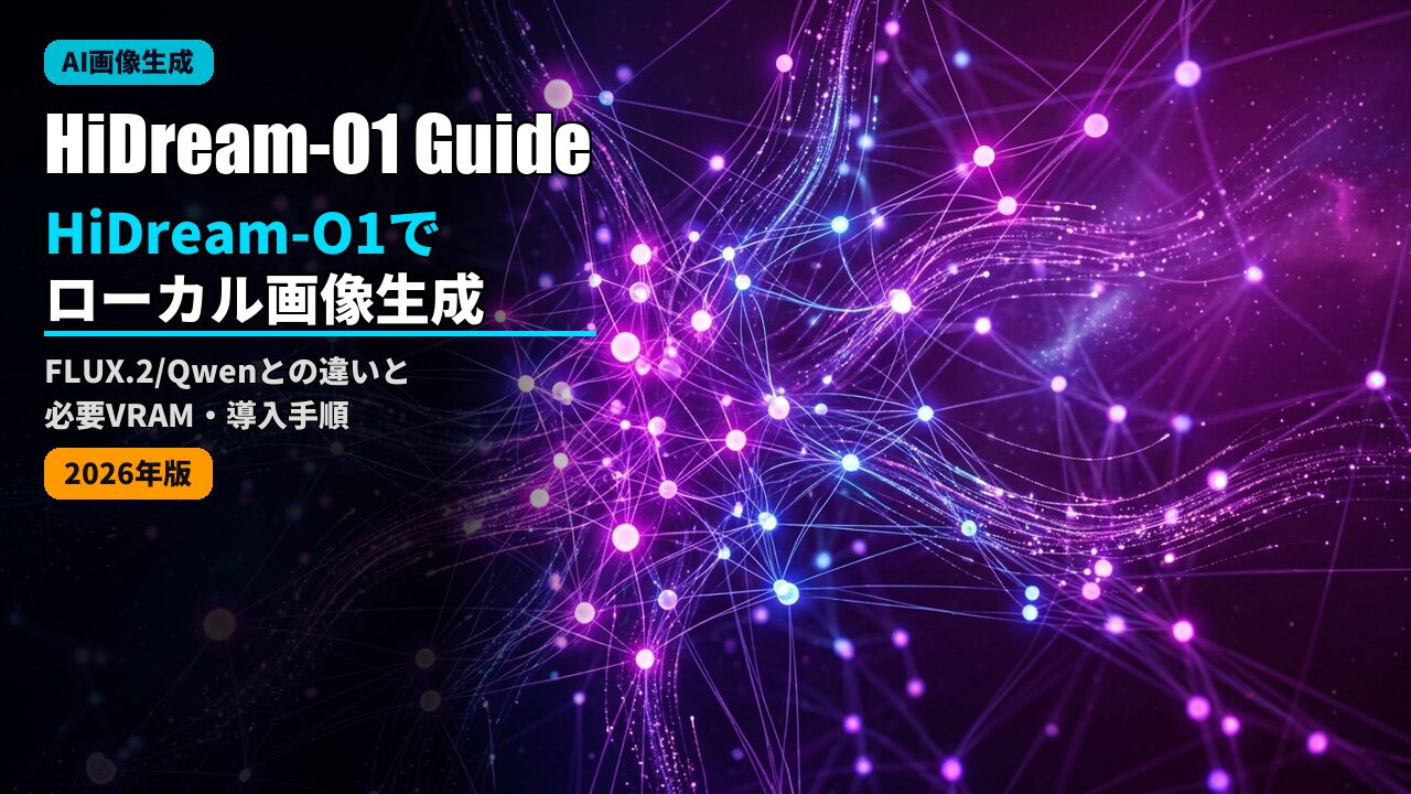 hidream o1 local image generation 2026