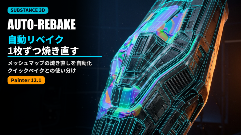 substance painter auto rebake guide 2026