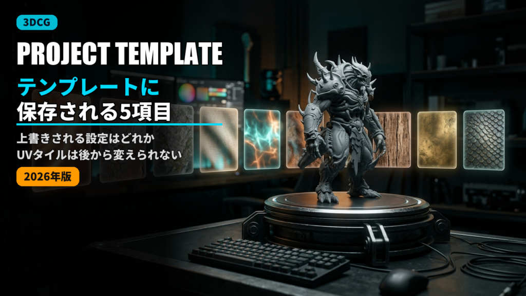 substance painter project template guide 2026