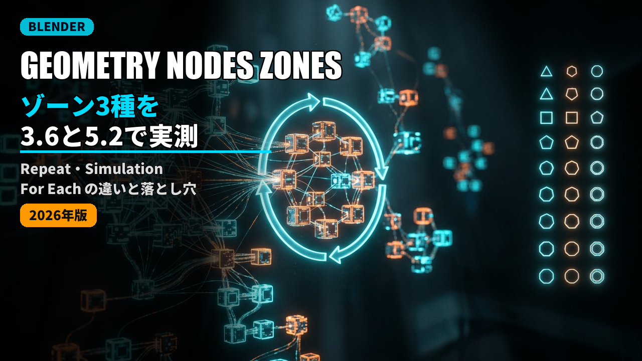 blender geometry nodes zones 36 52 2026