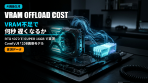 comfyui vram offload cost