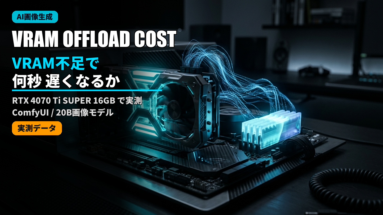 comfyui vram offload cost