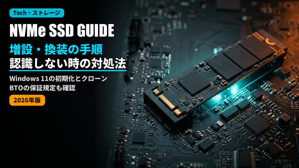 nvme ssd installation troubleshoot guide 2026