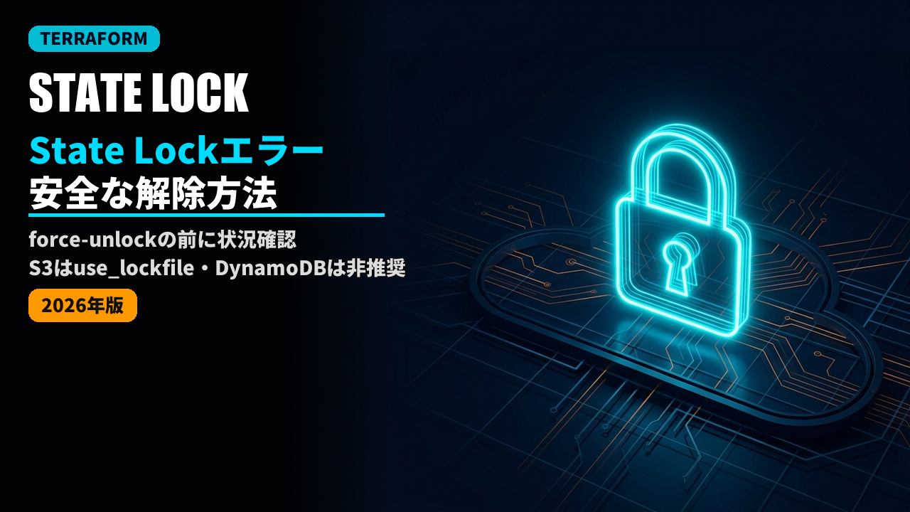 terraform state lock error fix 2026